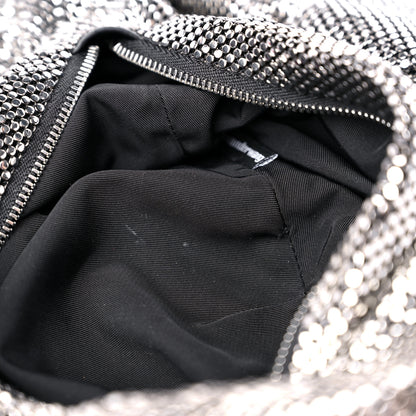 Alexander Wang Chain Mesh Hobo Bag Silver Black 9 of 9