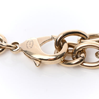 Chanel Metal Strass Crystal Chain Logo Belt Gold 3 of 4