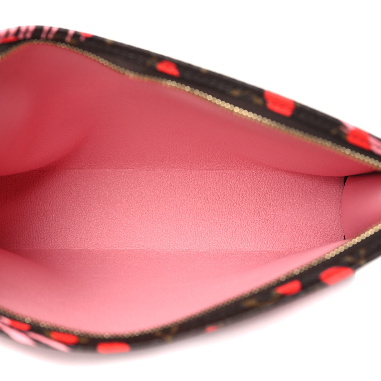 Monogram Jungle Dots Toiletry Pouch 26 Sugar Pink Poppy