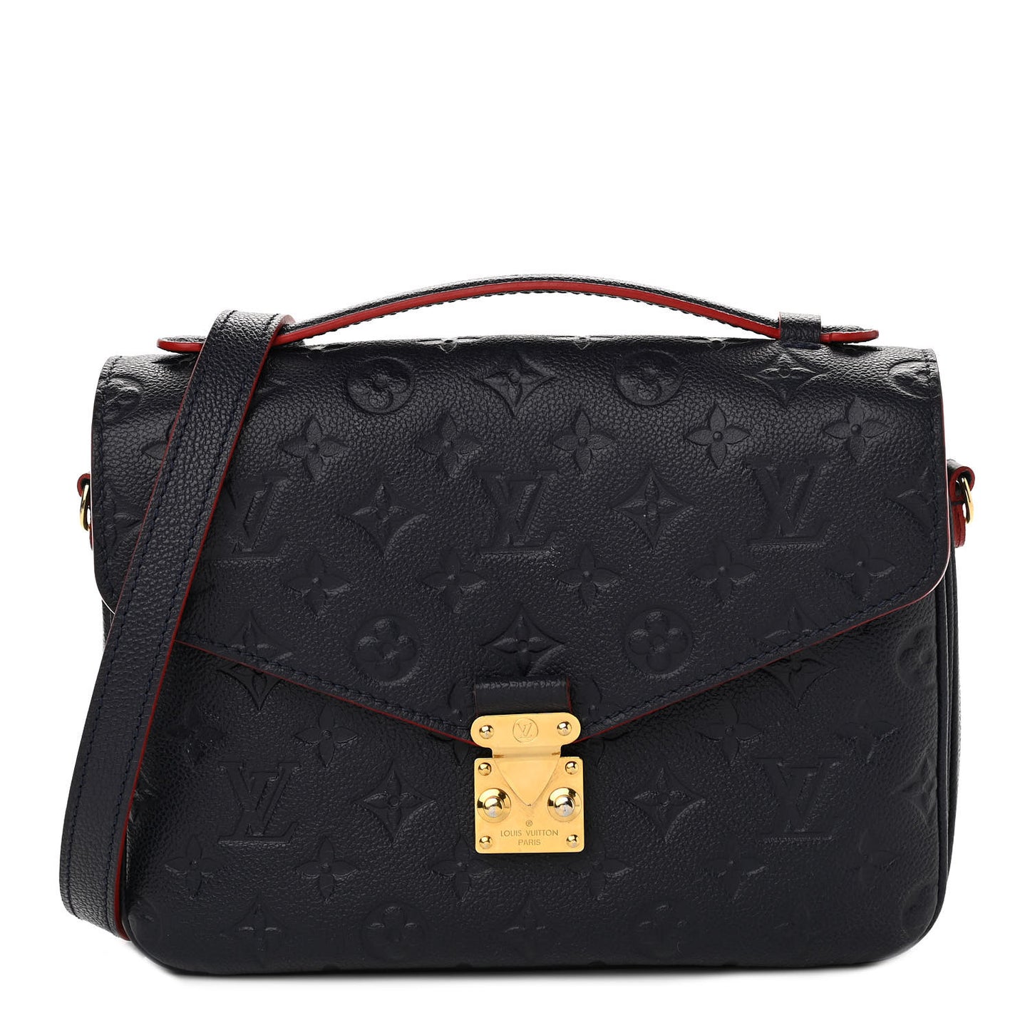 Empreinte Pochette Metis Marine Rouge