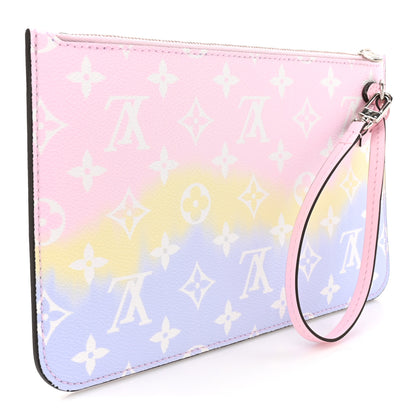 Louis Vuitton Monogram Escale Neverfull MM GM Pochette Pastel 3 of 8