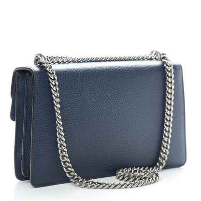 Gucci Dollar Calfskin Crystal Small Dionysus Shoulder Bag Blue Agata Montana Sapphire 4 of 12