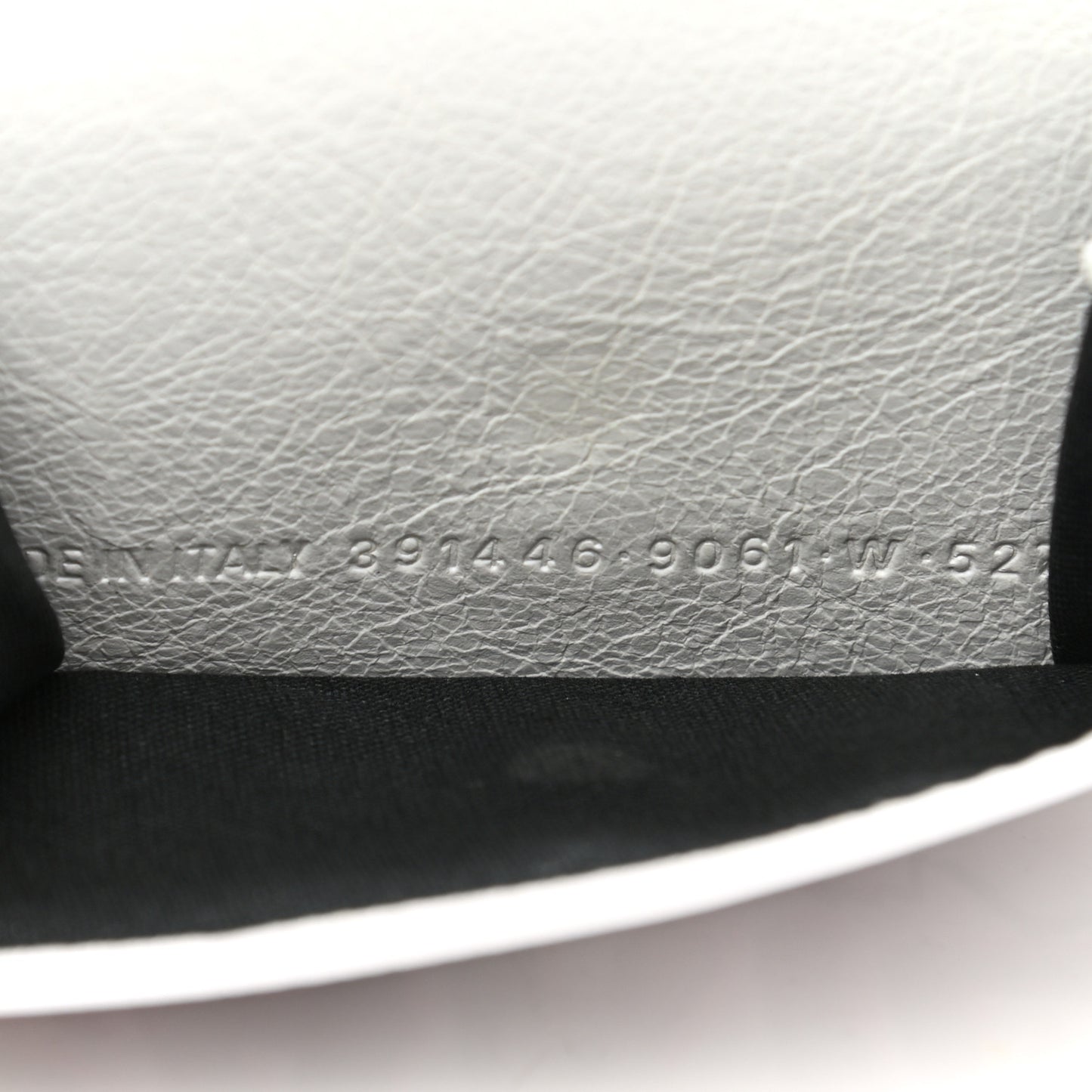 Agneau Graffiti Mini Papier Wallet White Multicolor
