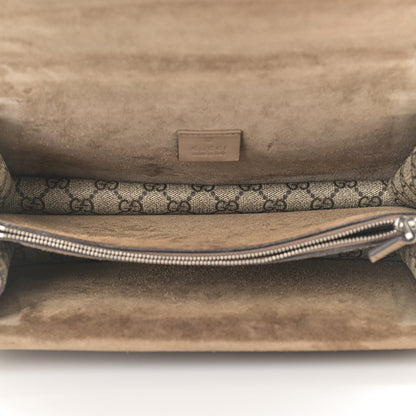 Gucci GG Supreme Monogram Small Dionysus Shoulder Bag Taupe 5 of 15