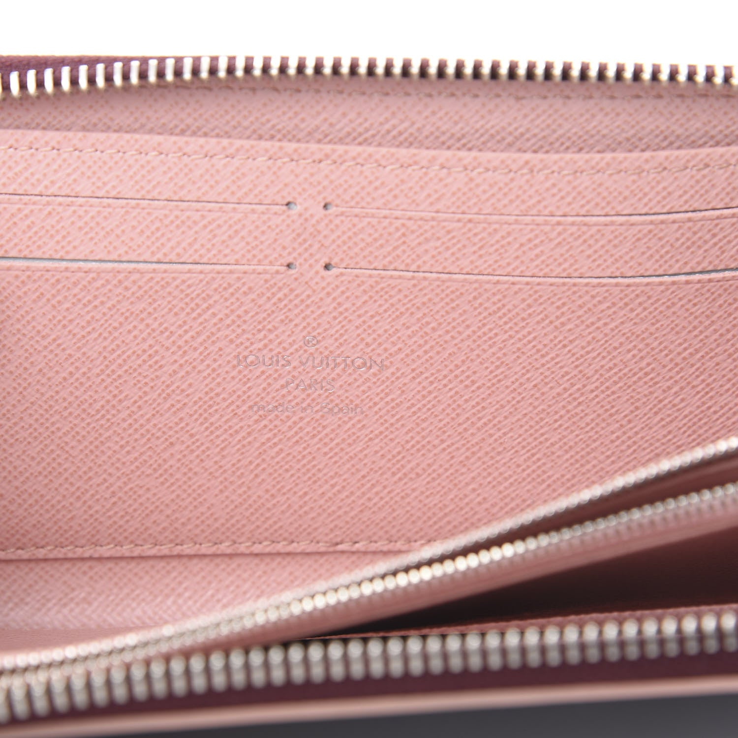 Louis Vuitton Epi Clemence Wallet Prune 6 of 7