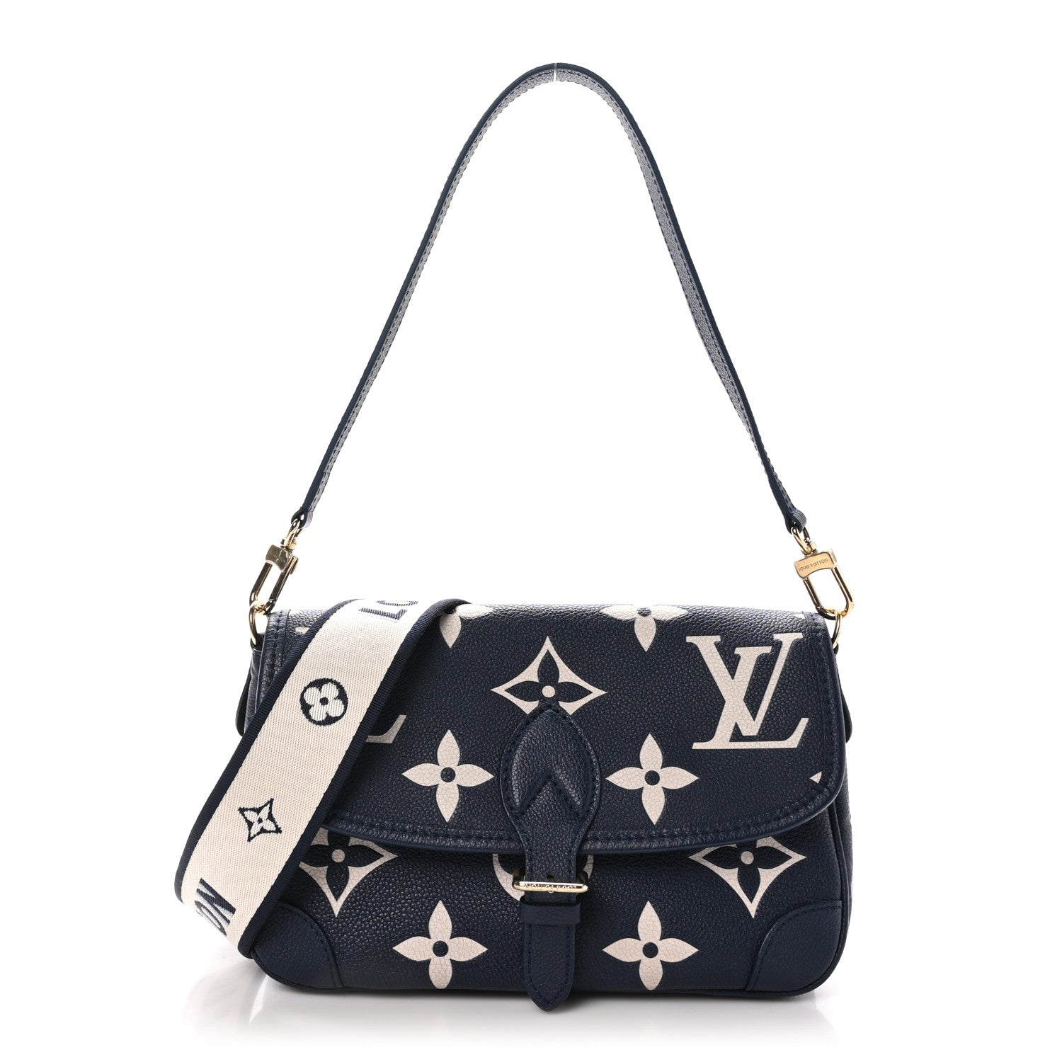Louis Vuitton Empreinte Giant Monogram Diane Navy Creme 1 of 9