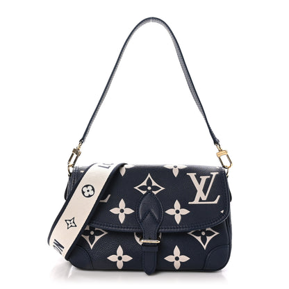 Louis Vuitton Empreinte Giant Monogram Diane Navy Creme 1 of 9