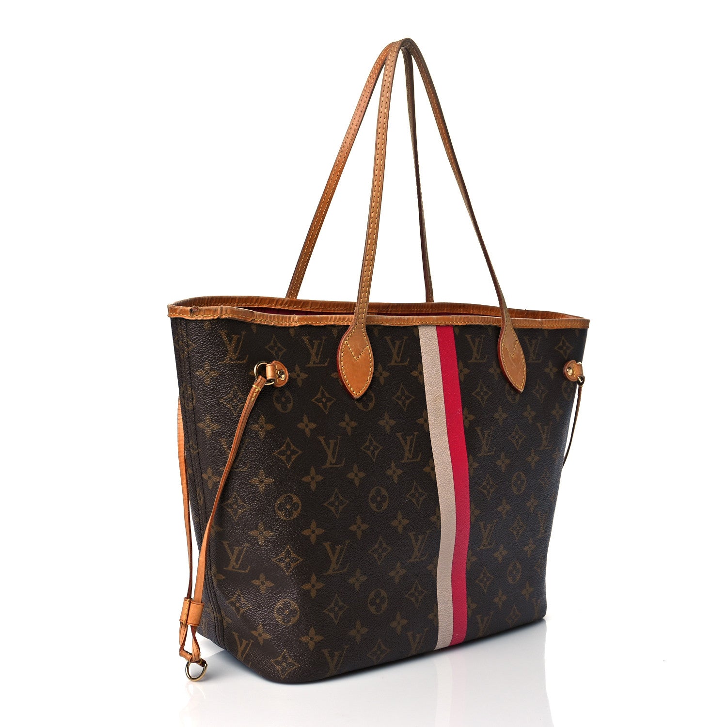 Louis Vuitton Monogram My LV Heritage Neverfull GM Fuchsia White 3 of 16