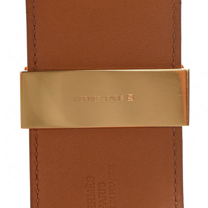 Hermes Epsom Collier de Chien CDC Bracelet S Orange 6 of 8