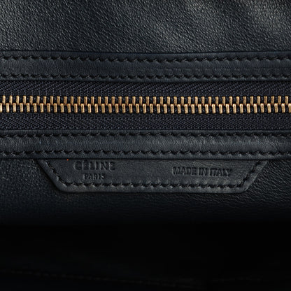 Celine Smooth Calfskin Mini Luggage Navy 6 of 8