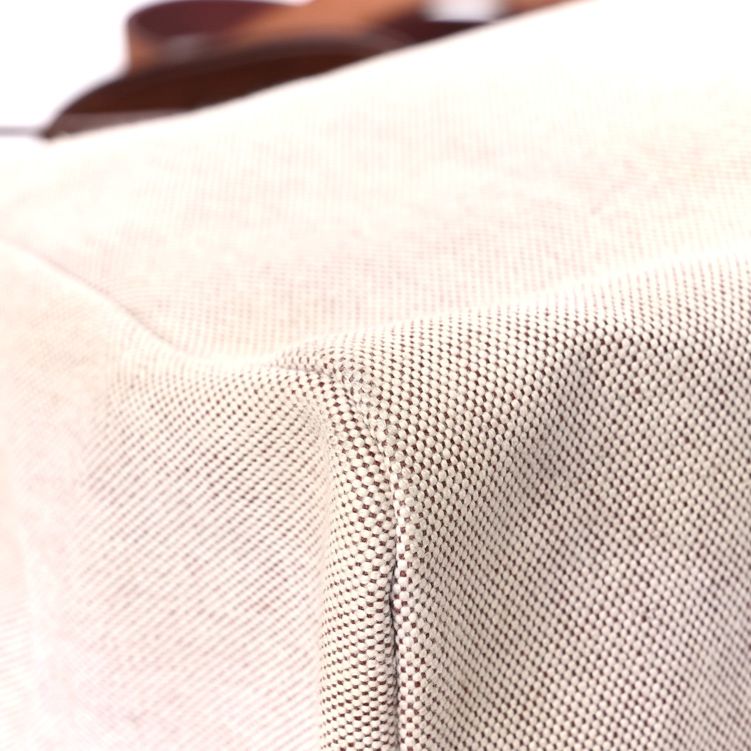 Hermes Toile Vache Calfskin Herbag 40 GM Natural 7 of 19