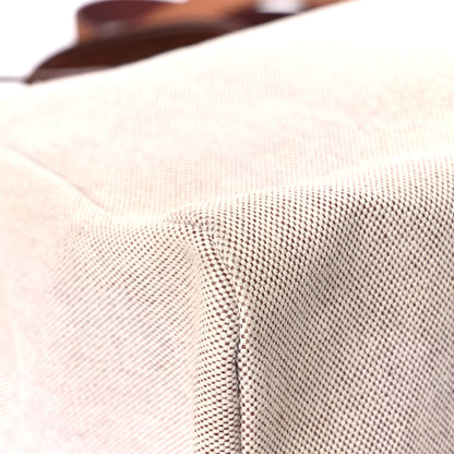 Hermes Toile Vache Calfskin Herbag 40 GM Natural 7 of 19