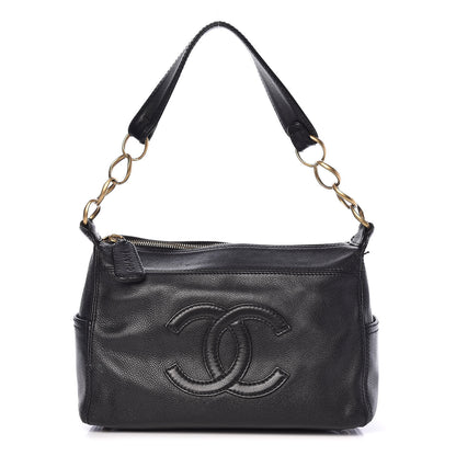 Chanel Calfskin Hobo Black 1 of 15