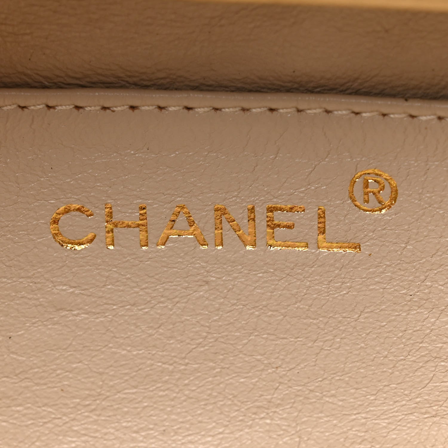 Chanel Metallic Lambskin Quilted CC Kiss Lock Evening Clutch Gold 6 of 13