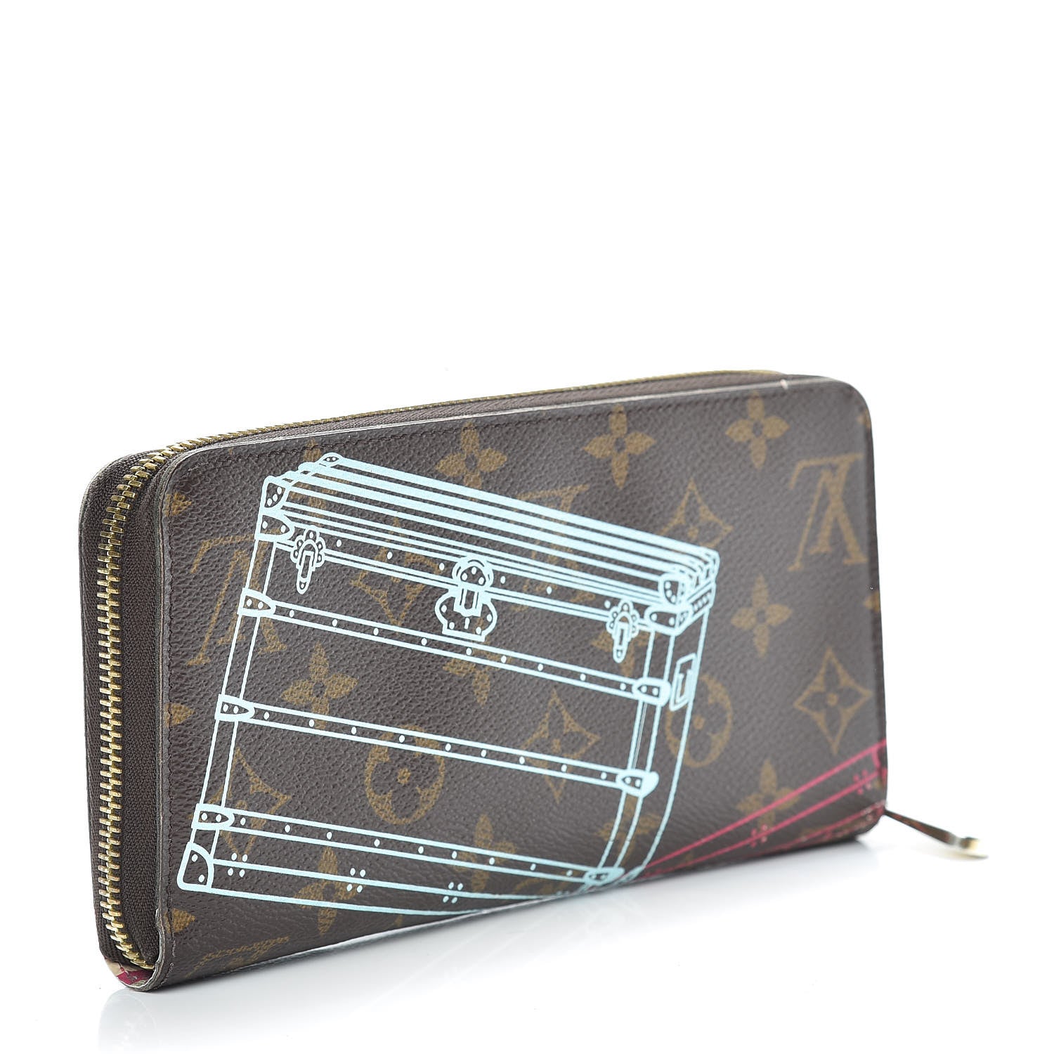 Louis Vuitton Monogram 2014 Christmas Animation Zippy Wallet 3 of 15