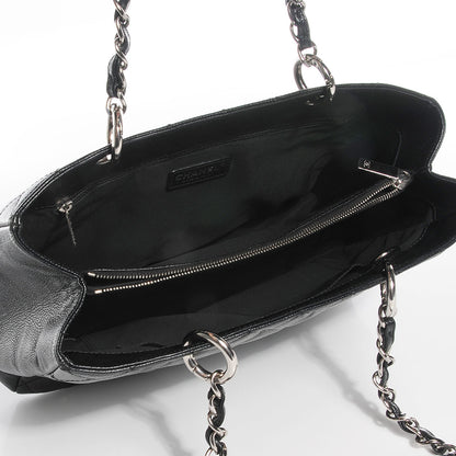 Chanel Caviar Quilted Grand Shopping Tote GST Black 5 of 7