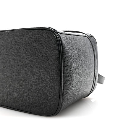 Chanel Caviar CC Vanity Train Case Black 10 of 10