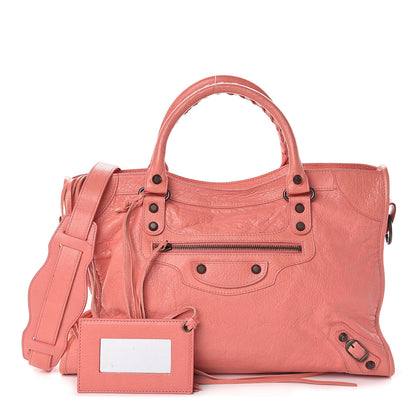 Balenciaga Agneau Classic Hardware City Rose Azalee Rose Jaipur 1 of 8