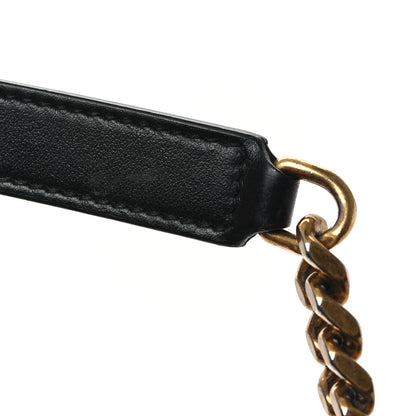Saint Laurent Calfskin Y Quilted Monogram Large Loulou Chain Satchel Black 12 of 12