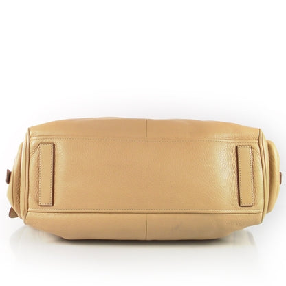 Prada Leather Shoulder Bag Beige 5 of 10