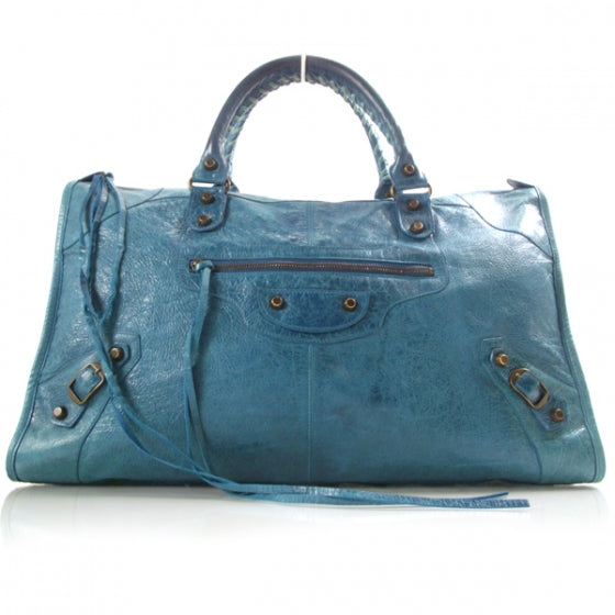 Leather Work Turquoise