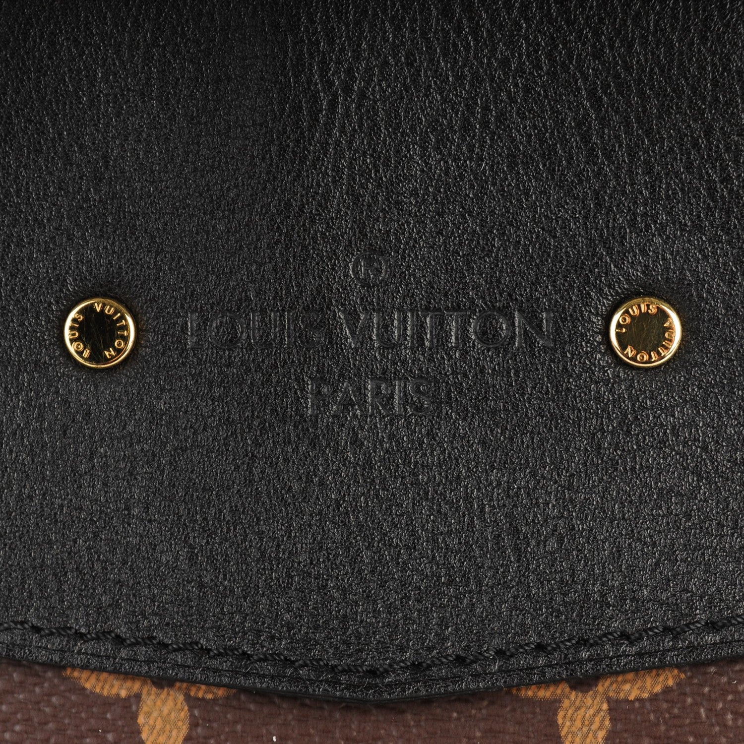Louis Vuitton Monogram Pallas Shopper Black 6 of 8