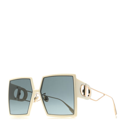 Christian Dior Square 30 Montaigne Sunglasses White 1 of 8