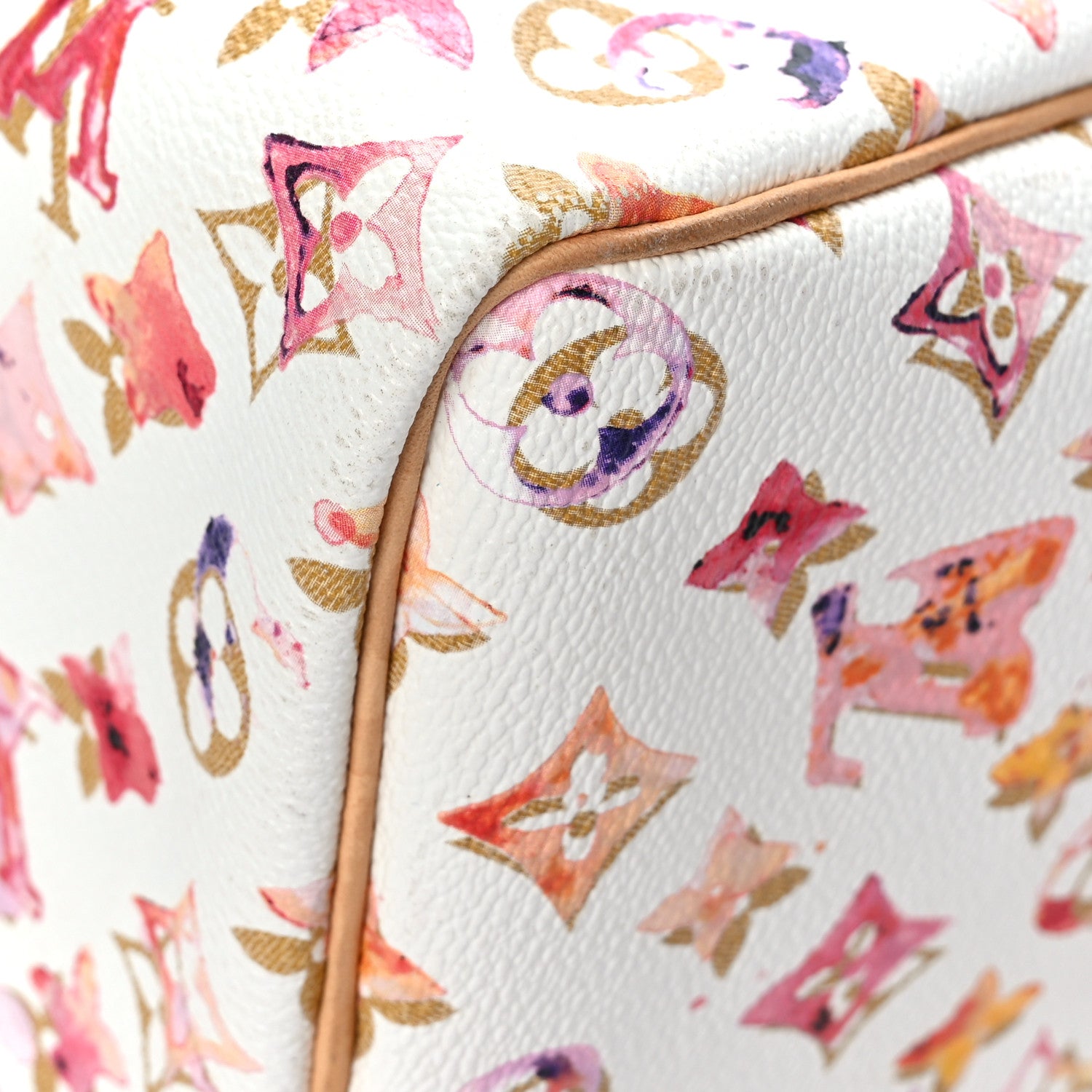 Louis Vuitton Watercolor Aquarelle Speedy 35 White 10 of 12