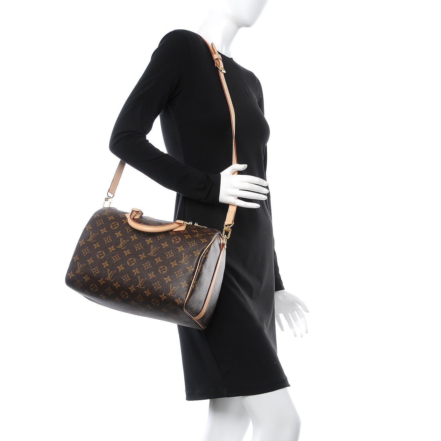 Louis Vuitton Monogram Speedy Bandouliere 30 3 of 8