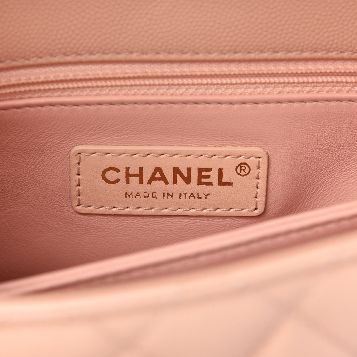 Chanel Caviar Quilted Mini Coco Handle Flap Light Pink 8 of 10