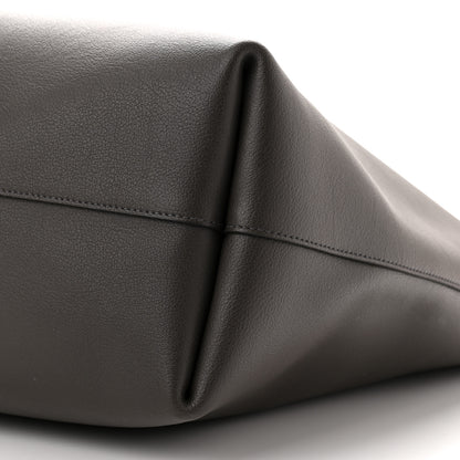 Saint Laurent Calfskin Large Shopping Tote Black Earth 11 of 11