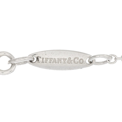 Tiffany Sterling Silver Diamond .05ct Elsa Peretti Diamonds by the Yard Bracelet 3 of 3