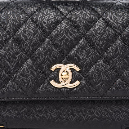 Chanel Caviar Quilted Medium Business Affinity Flap Black 11 of 11