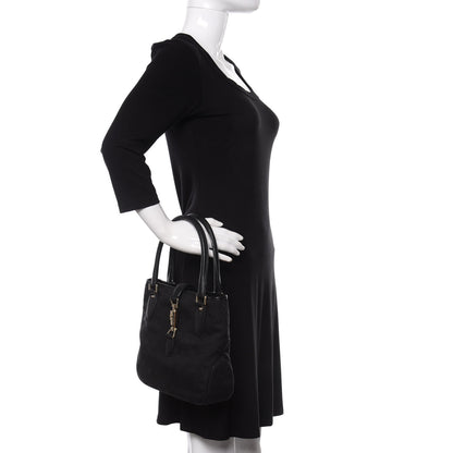 Gucci Monogram Small Jackie O Shoulder Bag Black 2 of 11