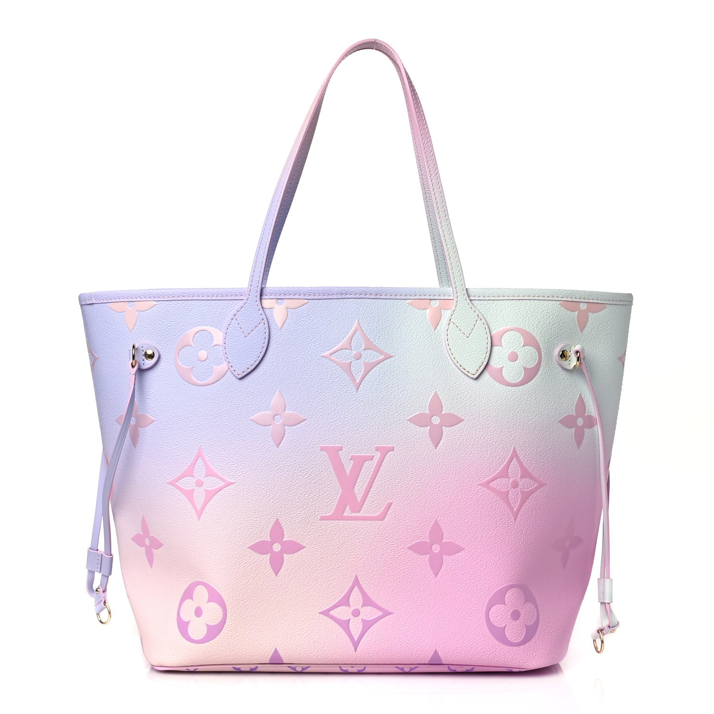 Monogram Giant Spring In The City Neverfull MM Sunrise Pastel