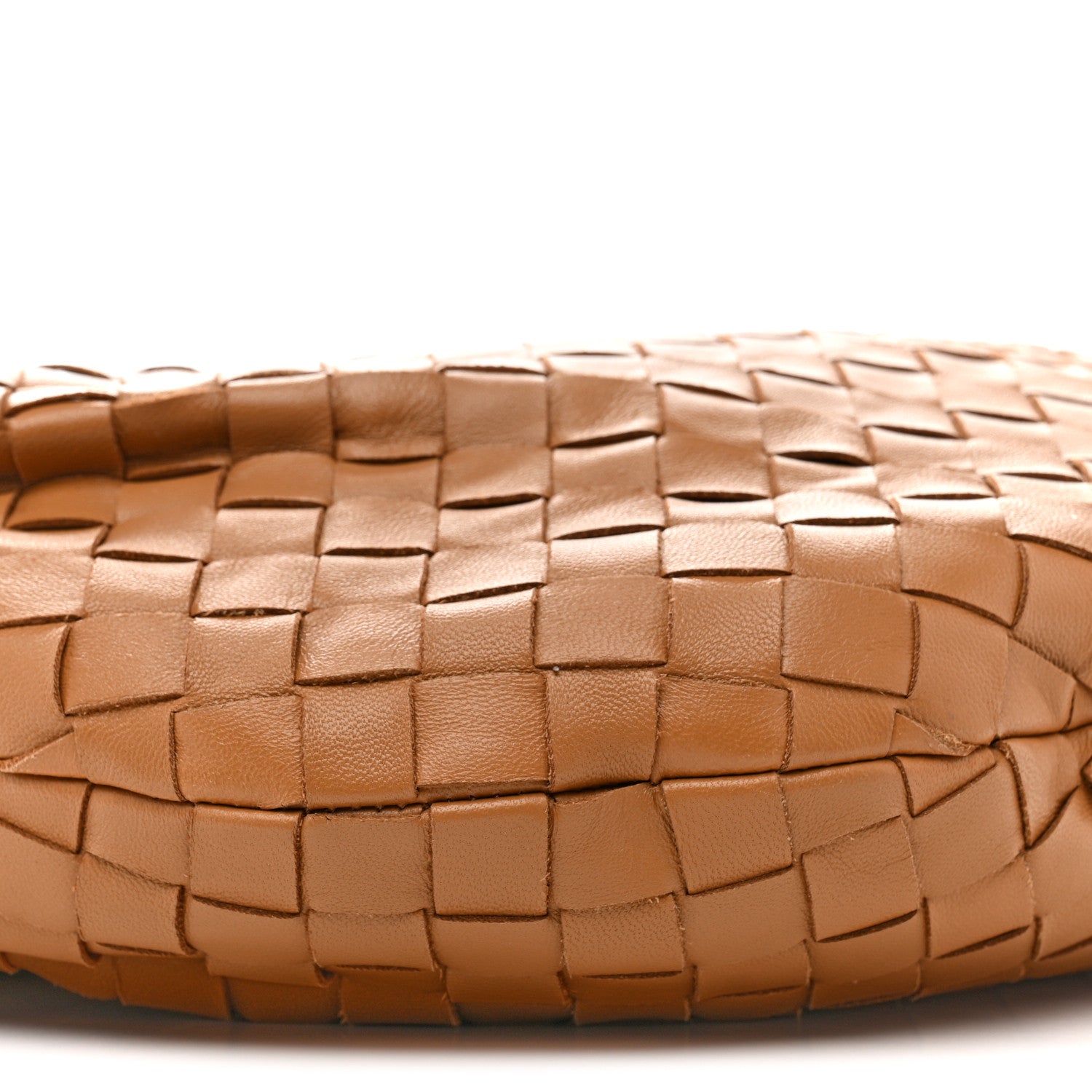 Bottega Veneta Nappa Intrecciato Teen Jodie Hobo Caramel 9 of 12