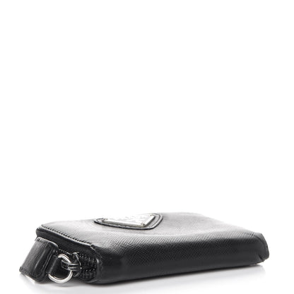 Prada Saffiano Coin Purse Black 4 of 13