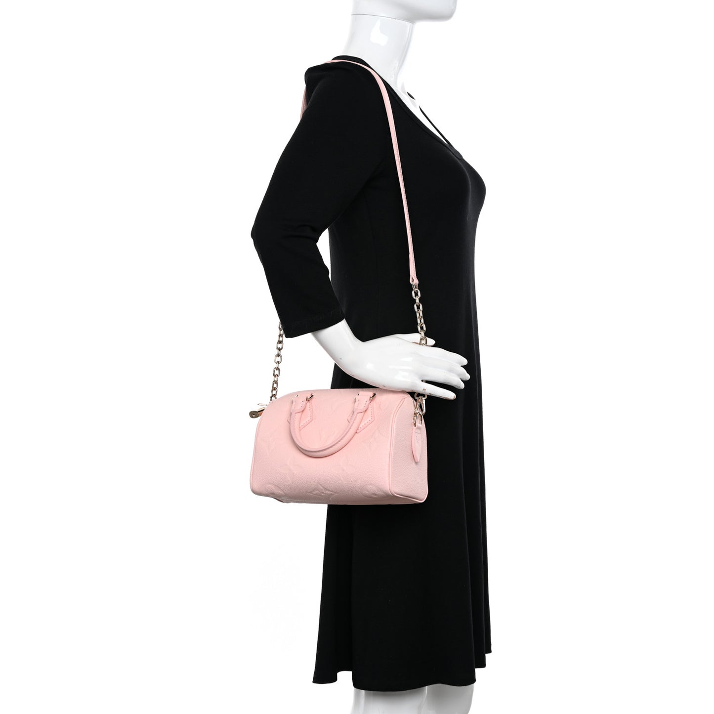Empreinte Monogram Giant Speedy Bandouliere 20 Pink Opale