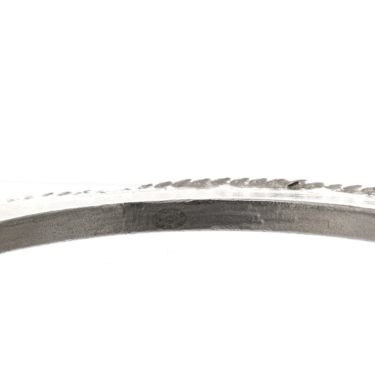 Ruthenium Pearl Bead Bangle