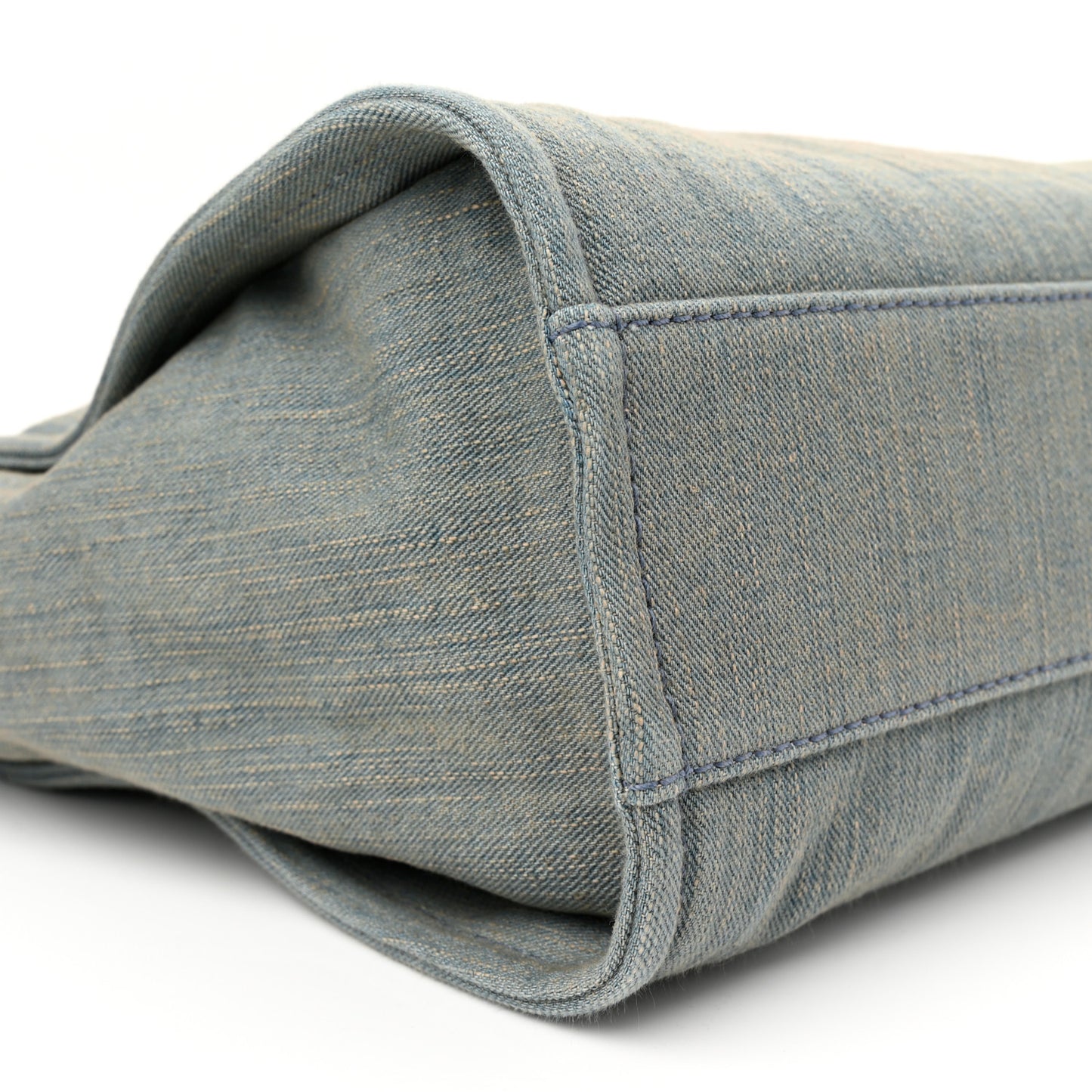 Denim Small Deauville Tote Light Blue
