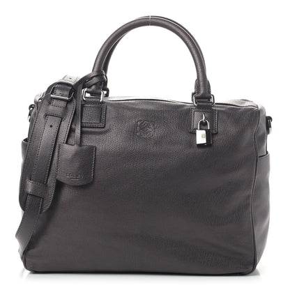 Loewe Goatskin Amazona Shoulder Bag Gunmetal 1 of 8