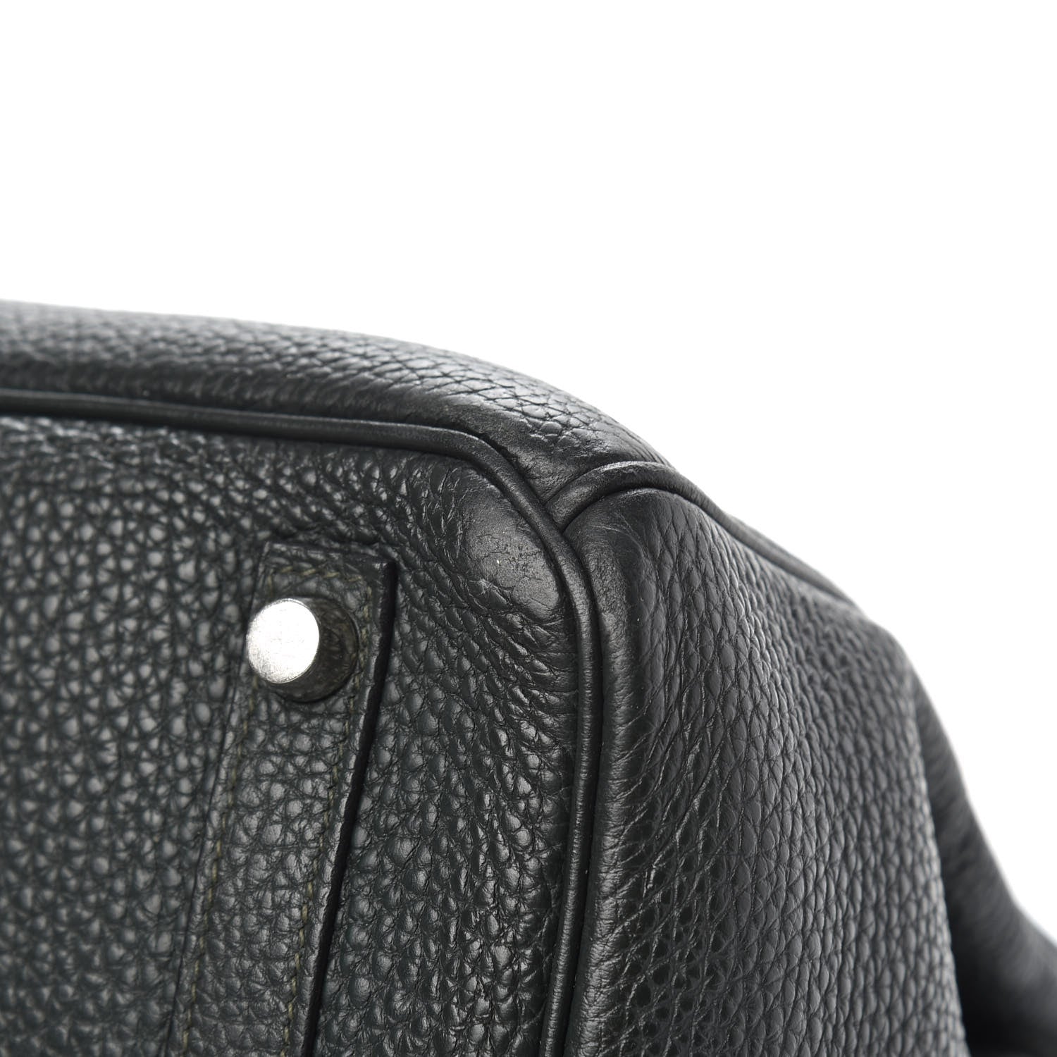 Hermes Taurillon Clemence Birkin 30 Vert De Gris 13 of 16
