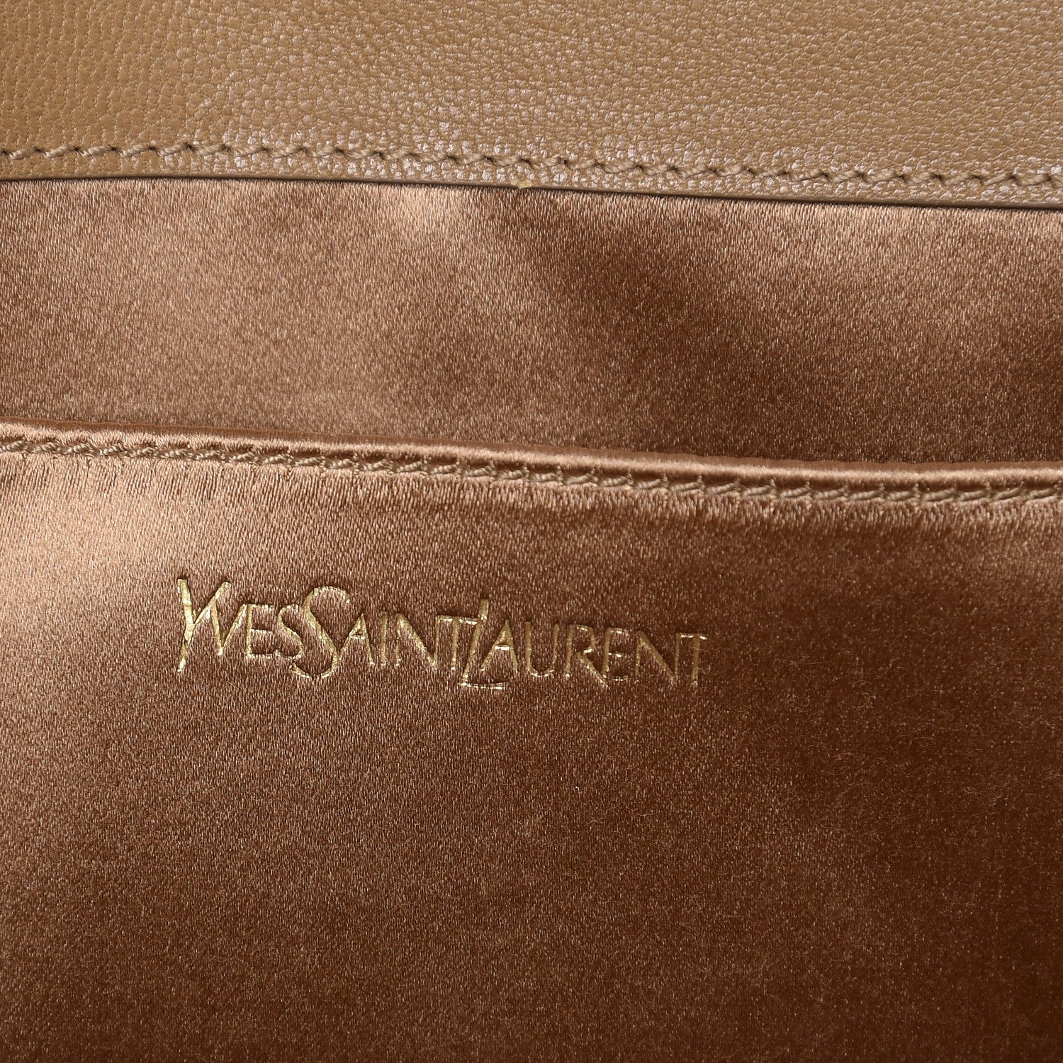 Saint Laurent Chevre Belle de Jour Clutch Beige 6 of 8