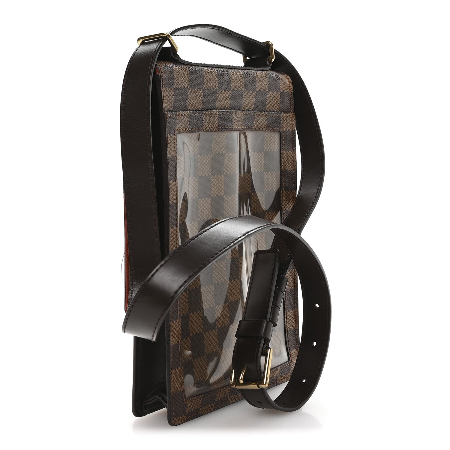 Louis Vuitton Damier Ebene Portobello Travel Shoulder Bag 4 of 21