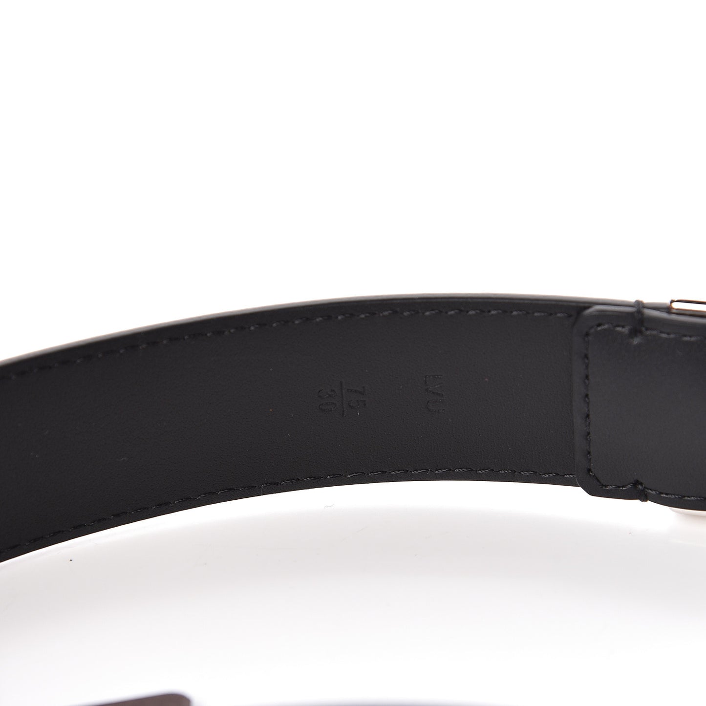 Calfskin 35mm Pont Neuf Belt 75 30 Black