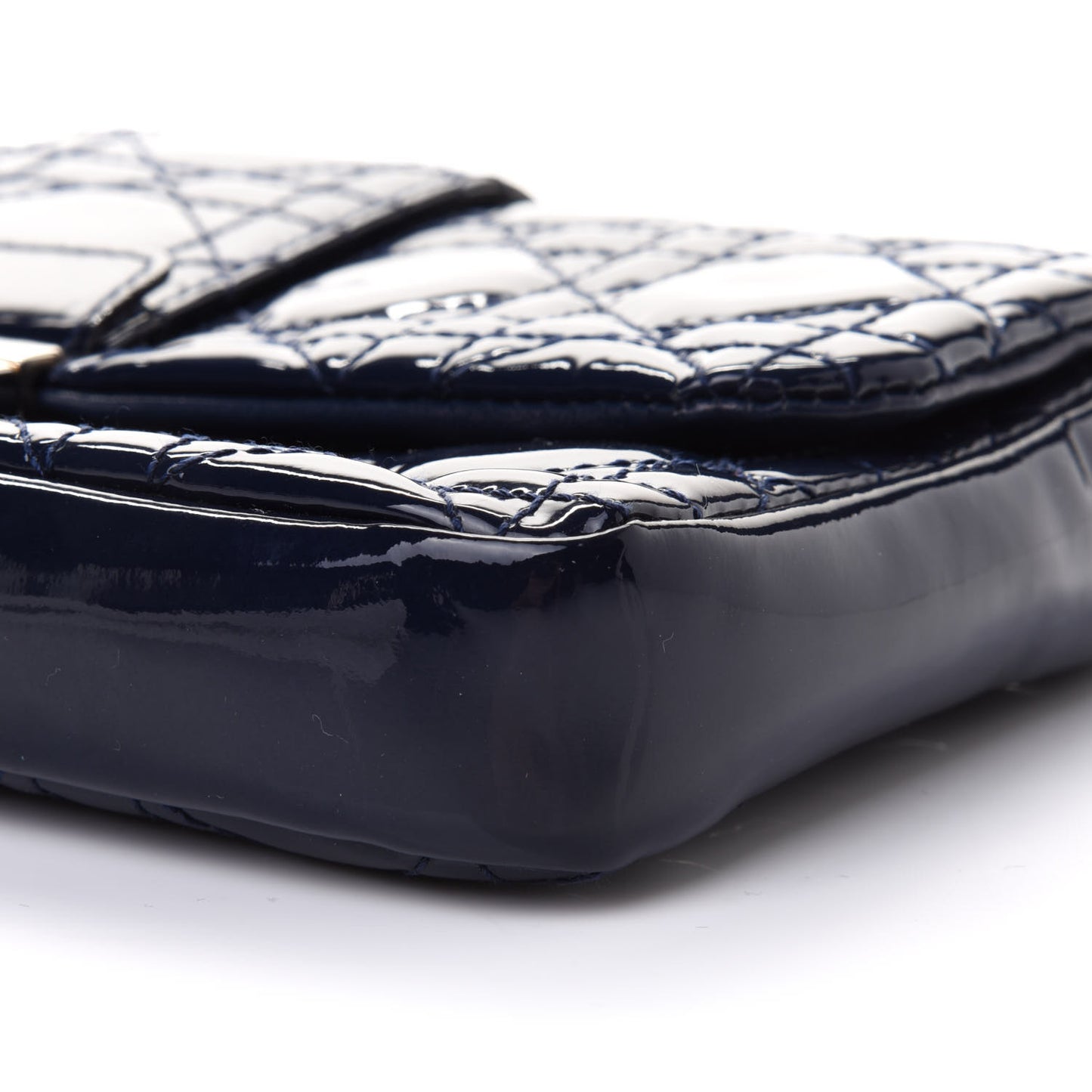 Patent Cannage New Lock Pouch Navy Blue