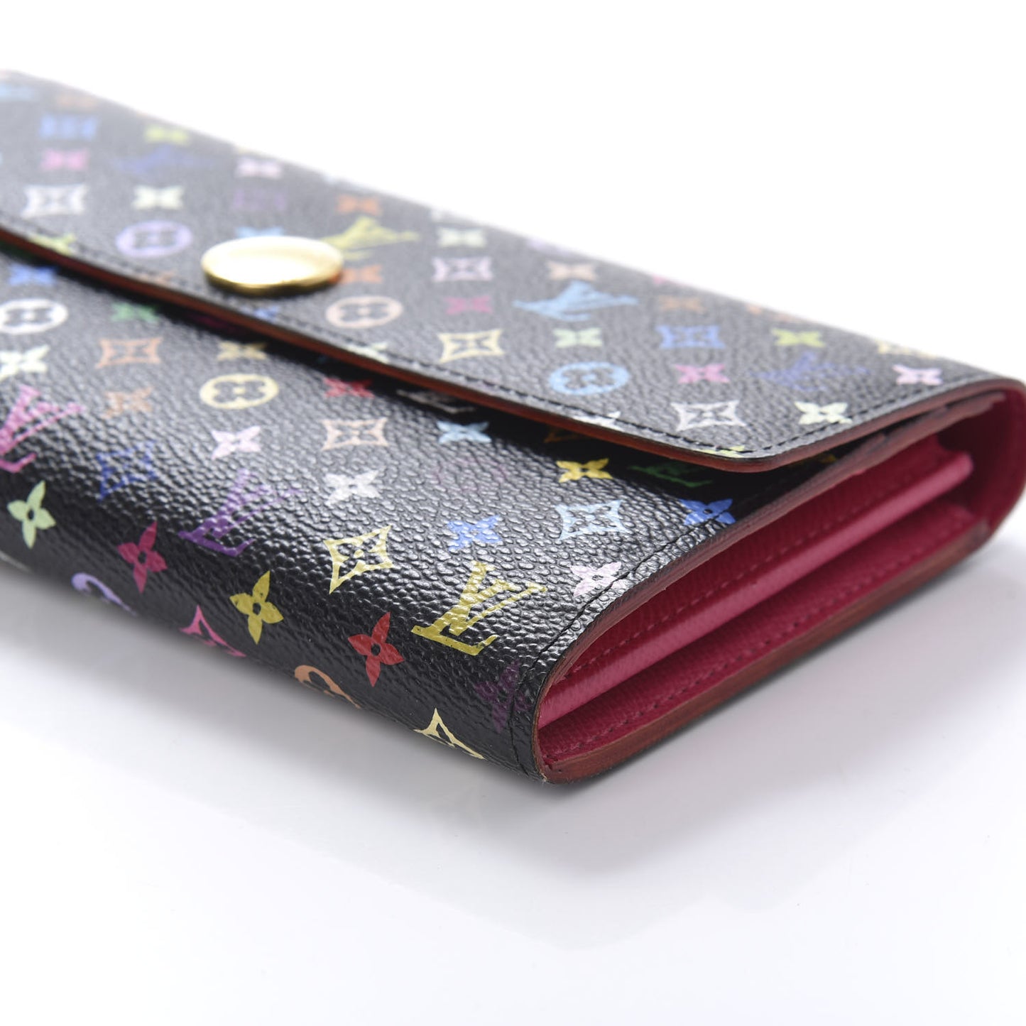 Monogram Multicolor Sarah Wallet Black Grenade