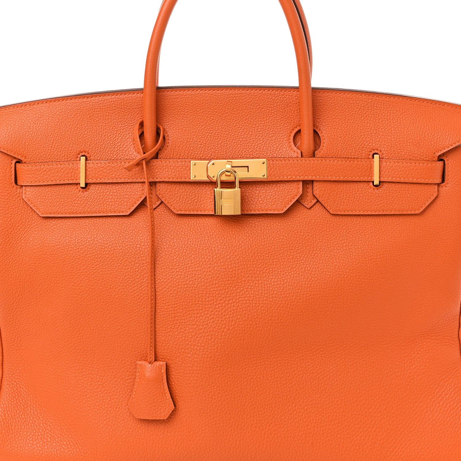 Hermes Togo Birkin 40 Orange 7 of 12