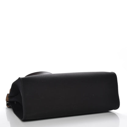 Hermes Toile Vache Hunter Herbag Zip 39 MM Black 5 of 7