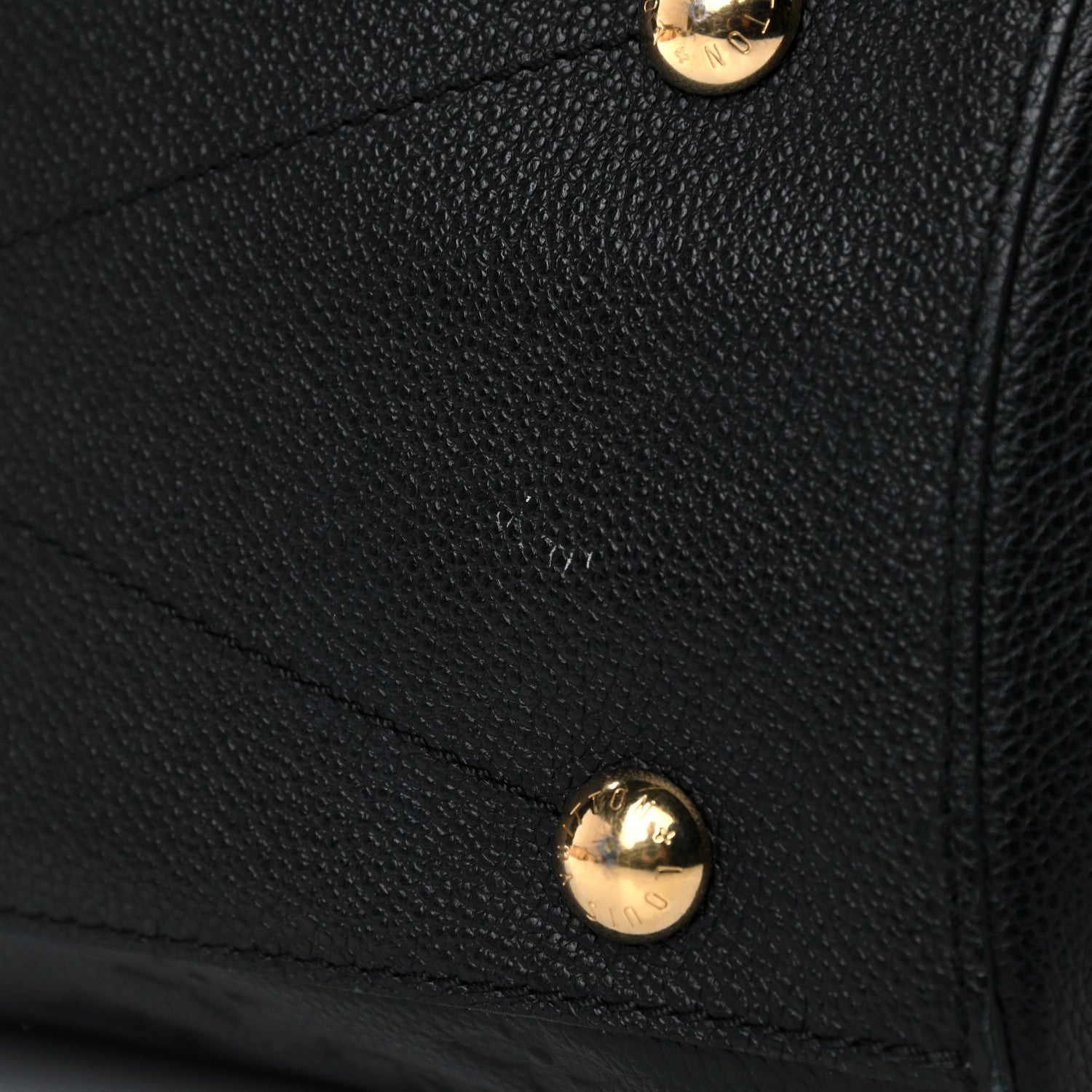 Louis Vuitton Empreinte Montaigne MM Black 11 of 13